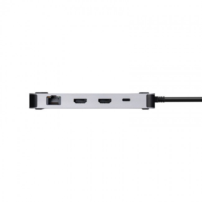 Targus DOCK429GL laptop dock/port replicator Wired USB4 Silver