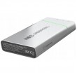 Green Cell PBPLGC20P power bank Lithium-Ion (Li-Ion) 20800 mAh Aluminium, Black, Green, Light grey, Silver