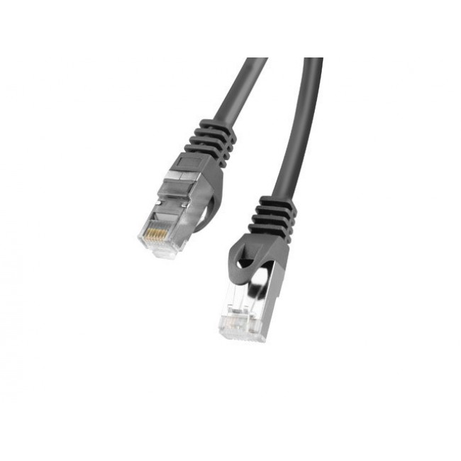 Lanberg PCF6-10CC-0050-BK networking cable Black 0.5 m Cat6 F/UTP (FTP)
