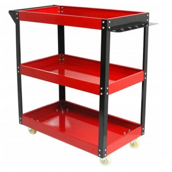 WORKSHOP TROLLEY 3 LEVELS /SILVER