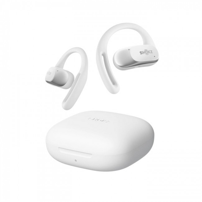 SHOKZ OpenFit Air, weiss Headset Wireless Ear-hook Calls/Music/Sport/Everyday Bluetooth White SHOKZ OpenFit Air, weiss Headset Wireless Ear-hook Calls/Music/Sport/Everyday Bluetooth White