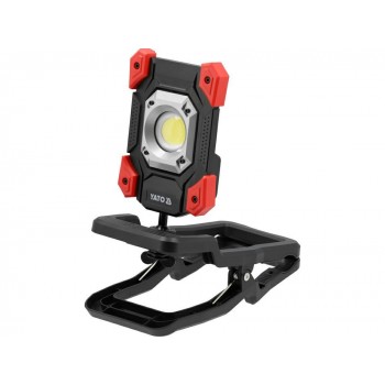 YT. PORTABLE SPOTLIGHT 20W 2000LM WITH CLAMP.