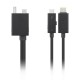 Lenovo 4X91K16970 Thunderbolt cable 0.7 m 40 Gbit/s Black Lenovo 4X91K16970 Thunderbolt cable 0.7 m 40 Gbit/s Black