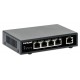 Intellinet 5-Port Gigabit Ethernet PoE+ Switch, Four PSE PoE Ports, IEEE 802.3at/af (PoE+/PoE) Compliant, PoE Power Budget up to 62 W, Desktop Format Intellinet 5-Port Gigabit Ethernet PoE+ Switch, Four PSE PoE Ports, IEEE 802.3at/af (PoE+/PoE) Compliant, PoE Power Budget up to 62 W, Desktop Format