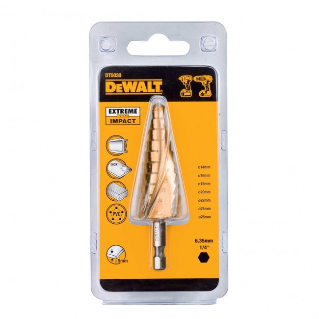 DeWALT DT5030-QZ drill bit Step drill bit DeWALT DT5030-QZ drill bit Step drill bit