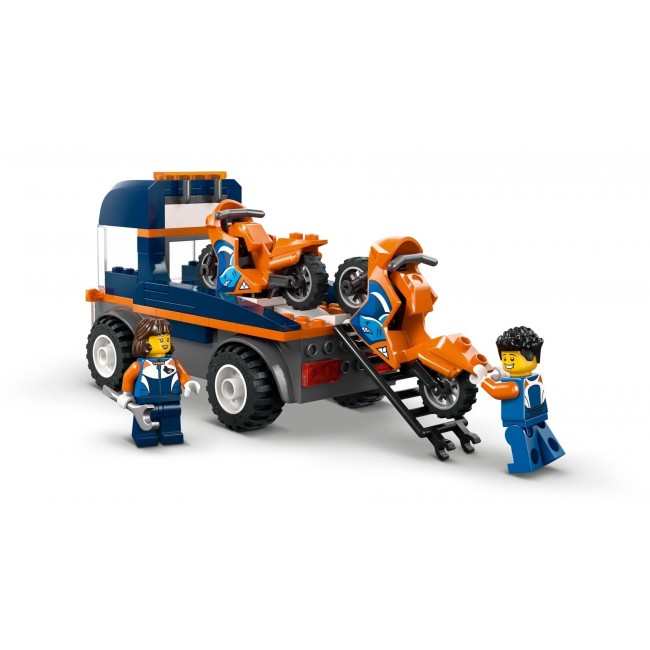 LEGO CITY 60491 Motorcycle Transporter