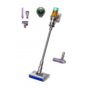 Dyson V12 Submarine 3-in-1 stick vacuum Battery Dry&wet HEPA Bagless 0.35 L Nickel, Yellow