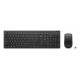 Lenovo 4X31R64467 keyboard Mouse included Universal RF Wireless German Black