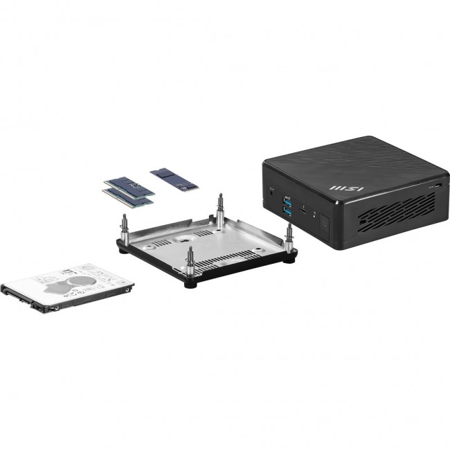 MSI Cubi 5 1M-437BEU 0.6L sized PC Black 150U Intel SoC