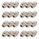 Digitus CAT 6A Keystone module, shielded with intelligent cable manager, set (24 pieces)