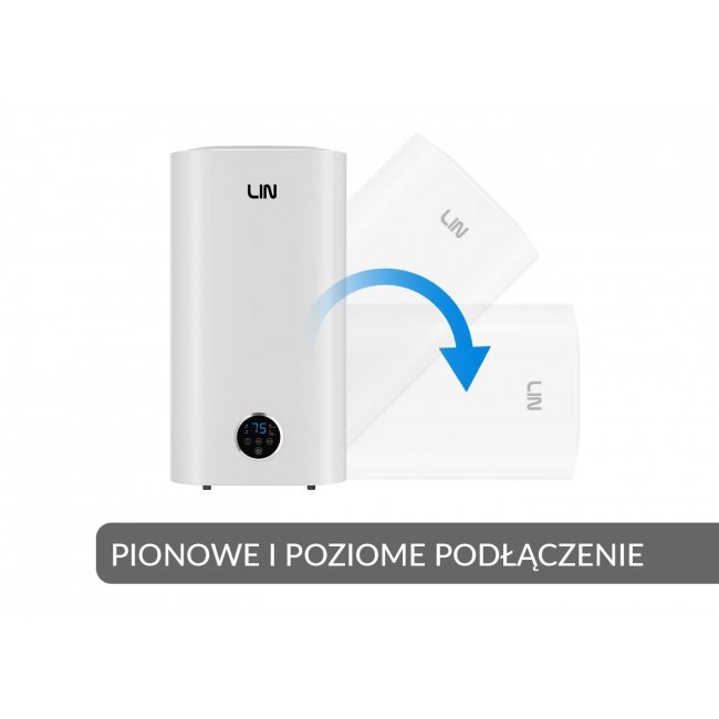 Electric water heater LIN LIFVD1SMWH 50L UNIVERSAL white
