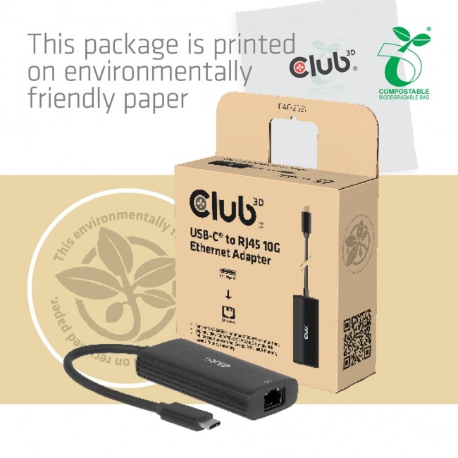 CLUB3D CAC-2531 laptop dock/port replicator Wired USB 3.2 Gen 1 (3.1 Gen 1) Type-C Black