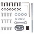 Maclean MC-968 Double Arm Monitor Mount with Gas Spring 17-57