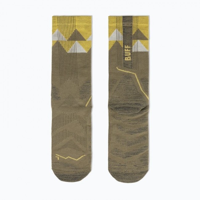 BUFF THERMONET Over The Calf Socks, Olive L
