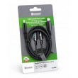 Vakoss TC-U560 USB-C to USB-C Cable with Digital Display, 100W, 1.5m, Black