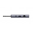 UNITEK D1113CGY01 interface hub 2 x USB 3.2 Gen 2 (3.1 Gen 2) Type-C 1000 Mbit/s Grey