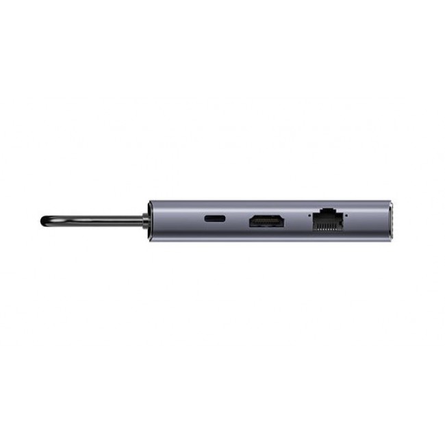 UNITEK D1113CGY01 interface hub 2 x USB 3.2 Gen 2 (3.1 Gen 2) Type-C 1000 Mbit/s Grey