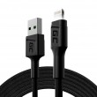 Green Cell KABGC12 lightning cable 2 m Black Green Cell KABGC12 lightning cable 2 m Black