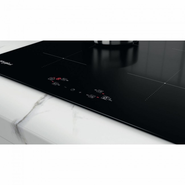 Whirlpool WS Q2160 NE Black Built-in 59 cm Zone induction hob 4 zone(s)