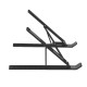 SAVIO PB-05 Office stand for laptop and tablet, black, aluminium SAVIO PB-05 Office stand for laptop and tablet, black, aluminium