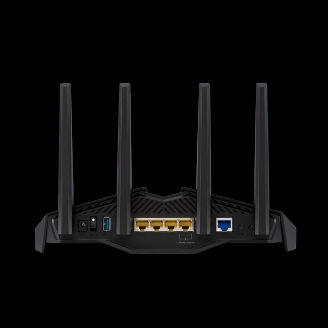 ASUS RT-AX82U wireless router Gigabit Ethernet Dual-band (2.4 GHz / 5 GHz) Black ASUS RT-AX82U wireless router Gigabit Ethernet Dual-band (2.4 GHz / 5 GHz) Black
