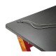 NanoRS RS120 Gaming Computer Desk, Modern Design, Light and Stable ( 50kg max load), Black & Orange, NanoRS RS120 Gaming Computer Desk, Modern Design, Light and Stable ( 50kg max load), Black & Orange,