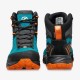 Shoes rush trk gtx-pagoda blue-mango-42 SCARPA