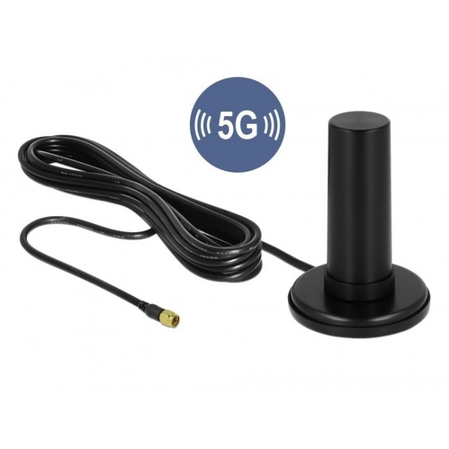 DeLOCK 12590 network antenna Omni-directional antenna SMA 3 dBi