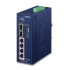 PLANET IGS-624HPT network switch Unmanaged Gigabit Ethernet (10/100/1000) Power over Ethernet (PoE) Blue