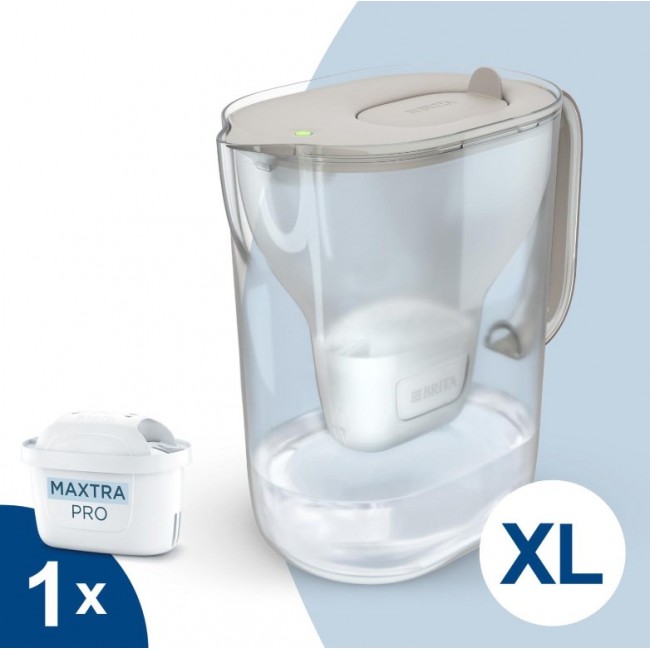 BRITA Style ESSENTIAL XL sand filter jug + MX Pro Pure Performance filter