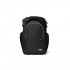 R DE backpack Rucksack Black Alcantara, Polyester
