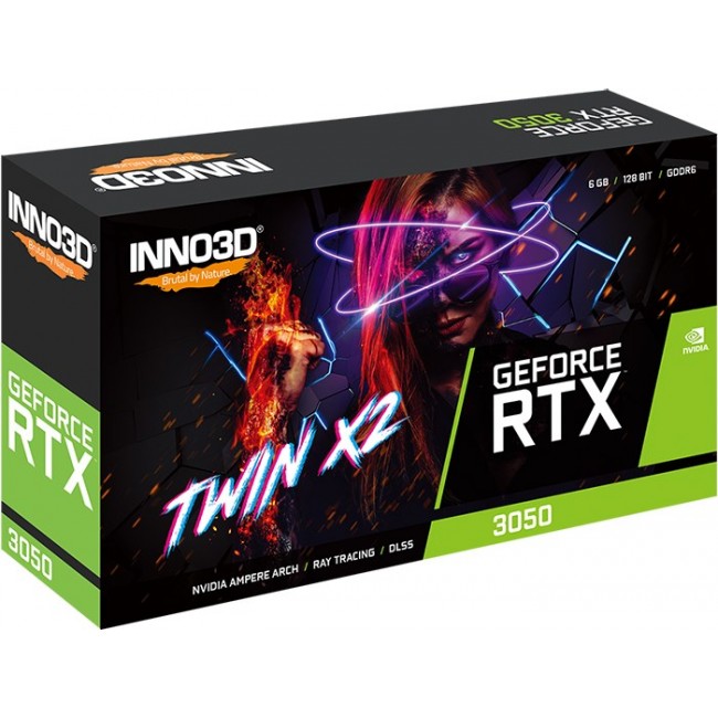 INNO3D GeForce RTX 3050 TWIN X2 OC NVIDIA 6 GB GDDR6