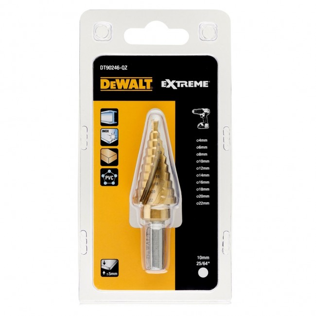 DeWALT DT90246-QZ drill bit Step drill bit