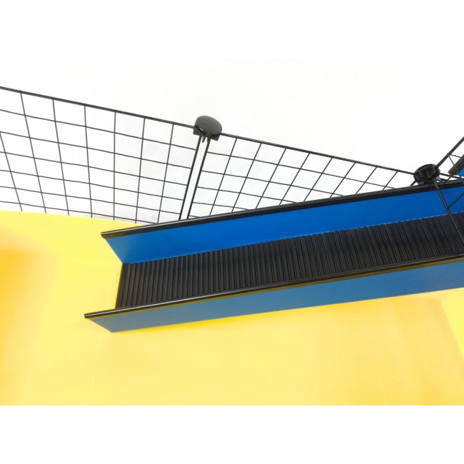 C&C modular cage one-storey 3x2 + Loft 2x1 + Silver ramp