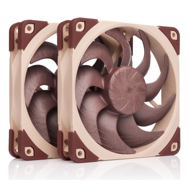 Noctua NF-A12X25 G2 PWM SX2-PP computer cooling system Computer case Fan 12 cm Beige 2 pc(s)
