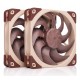 Noctua NF-A12X25 G2 PWM SX2-PP computer cooling system Computer case Fan 12 cm Beige 2 pc(s)