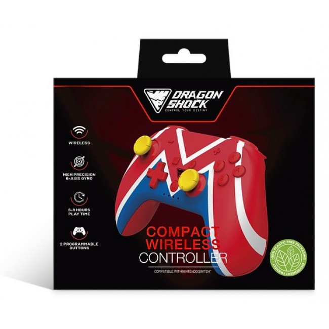 Dragonshock PopTop Compact Multicolour Bluetooth Gamepad Nintendo Switch Dragonshock PopTop Compact Multicolour Bluetooth Gamepad Nintendo Switch