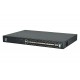 LevelOne 26-Port L3 Managed TOR Fiber Switch, 24x 1/10GbE SFP+, 2x 40/100GbE QSFP28, Hot-Swap Redundant Power Supply LevelOne 26-Port L3 Managed TOR Fiber Switch, 24x 1/10GbE SFP+, 2x 40/100GbE QSFP28, Hot-Swap Redundant Power Supply