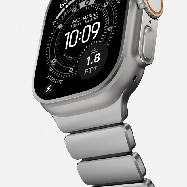 Nomad Stratos Band Natural Titanium