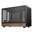 DeepCool CH260 WOOD Micro Tower Black, Wood