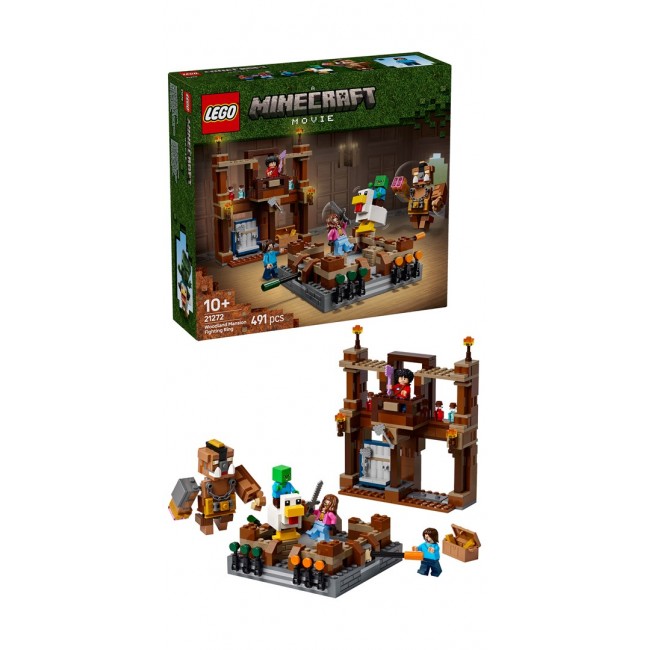LEGO MINECRAFT 21272 Woodland Mansion Fighting Ring