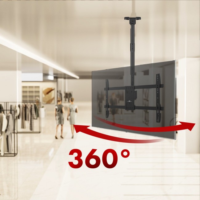 Maclean ceiling mount for TV, max load 60kg, 43-86