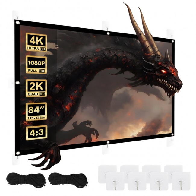 Maclean projection screen, 84