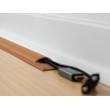 DeLOCK Cable Duct self-adhesive 50 x 13 mm - length 1 m wood look