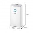 Philips 3000 series DE3306/11 dehumidifier 4 L 51 dB White, Light grey