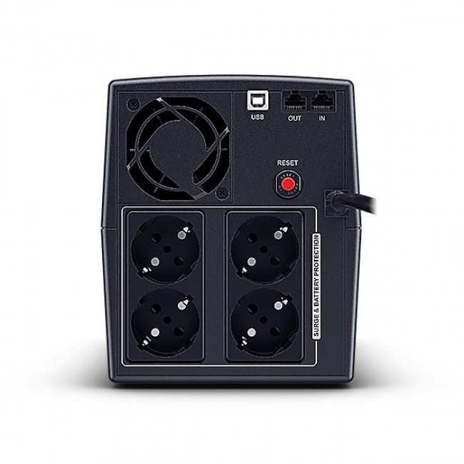 CyberPower UT1500EG uninterruptible power supply (UPS) Line-Interactive 1.5 kVA 900 W 4 AC outlet(s)