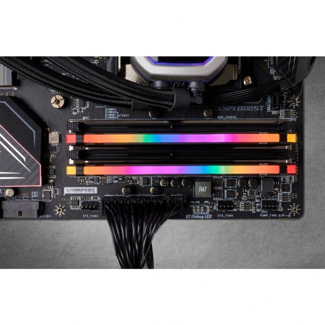 Corsair Vengeance RGB Pro CMW16GX4M2Z3600C18 memory module 16 GB 2 x 8 GB DDR4 3600 MHz Corsair Vengeance RGB Pro CMW16GX4M2Z3600C18 memory module 16 GB 2 x 8 GB DDR4 3600 MHz
