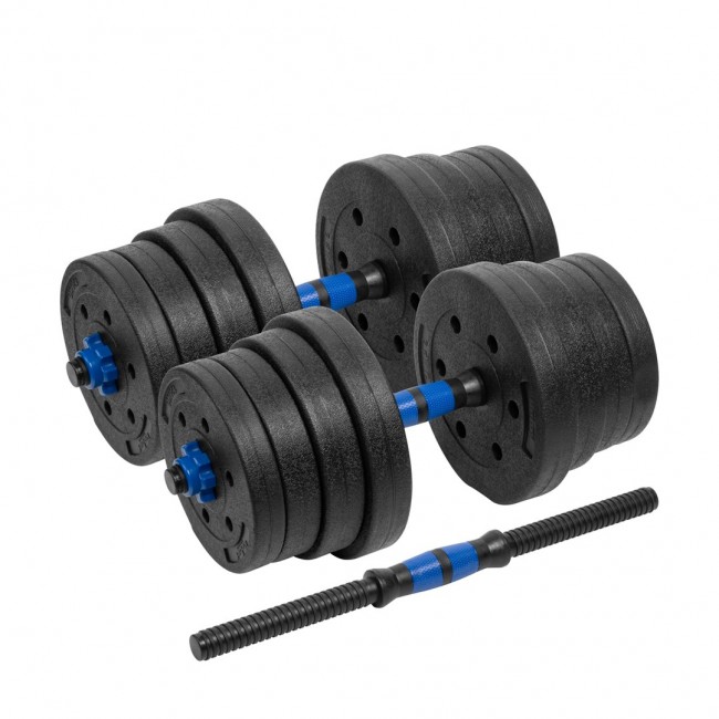 REBEL ACTIVE Hantle bitumiczne regulowane z ącznikiem 2x15 kg REBEL ACTIVE Hantle bitumiczne regulowane z ącznikiem 2x15 kg