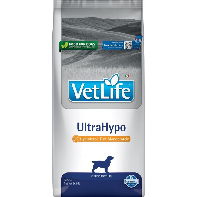 FARMINA Vet Life UltraHypo - dry dog food - 12 kg FARMINA Vet Life UltraHypo - dry dog food - 12 kg