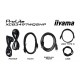 iiyama ProLite 34 UWQHD curved monitor with USB-C dock, LAN, KVM switch and 15cm height adjustable stand iiyama ProLite 34 UWQHD curved monitor with USB-C dock, LAN, KVM switch and 15cm height adjustable stand